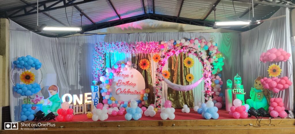 naming ceremony decoration in pune.