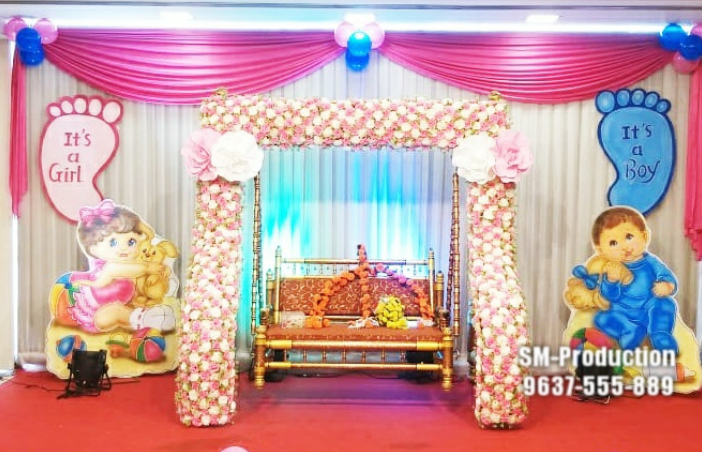 Baby shower decorations setup on rent ,baby shower decoration pune decoration ,