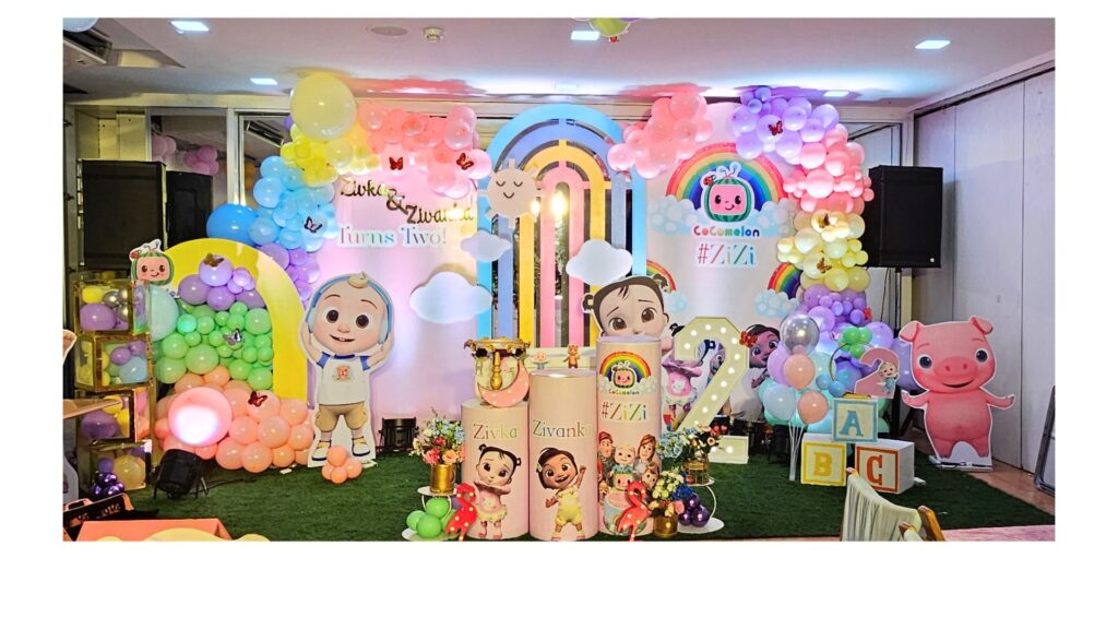 Cacomelon birthday decoration ideas | First birthday decoration pune | Birthday decoration pune